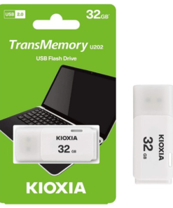 KIOXIA TRANSMEMORY CLE USB 32GB BLANC