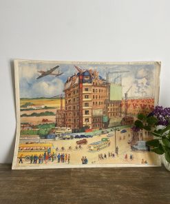 Affiche scolaire « tableau d&rsquo;histoire » N°71 LE MAQUIS et N°72 LA RECONSTRUCTION DE LA FRANCE