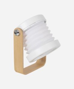 Lampe de table Bo Camp Urban Outdoor Highbury Pliable couleur blanche